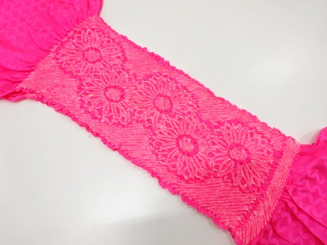 JAPANESE KIMONO / OBIAGE / SHIBORI